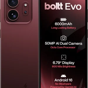 BOLTT EVO (Berry Red, 64 GB) (4 GB RAM)